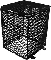NUZAMAS Reptile Lamp Cover Heater Guard Reptile Anti-Scald Lampshade Round Bulb Enclosure Cage Protecter for Reptile Turtle Snakes Lizards Frogs