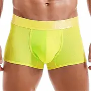 [JOCKMAIL] Mens Boxer Shorts Spandex Soft Mens Underwear Trunks Short For Male