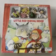 VTG Set Little Red Riding Hood / Goldilocks Three Bears Puppet Theaters NEW!!!!!