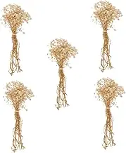 5pcs Gypsophila Dried Flowers Gypsophila Flowers Wedding Dried Gypsophila Flower Gypsophila Artificial Flowers Floral Bulk Parties Flowers Bouquet Ornament