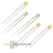 20x 3mm YELLOW SIEMENS LEDS Light Emitting Diode