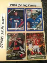 2019 press proof variation blue border deshaun watson texans