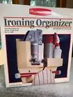 Vintage Iron Ironing Board Wall Mount Mounted Storage Shelf Bracket Hook Hanger