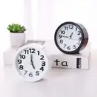 Round Circular Alarm Clock Multi Function Night Light Number Pointer Timing