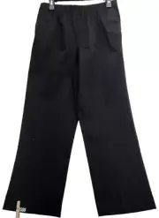 Alfred Dunner Size 8Proportioned Short Pull On Pants Black P207