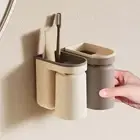 Premium Material 2PCS Toothbrush Holder Rack Built to Last in Bathrooms