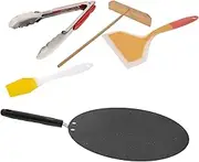 Ciieeo 1 Set Portable Bbq Meat Grill Pan Non Stick Frying Pan for Outdoor Cooking Convenient Skillet for Delicious Meals with Friends for Picnics and Gatherings