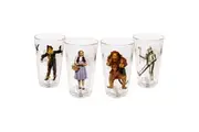 Wizard of Oz Character Tumblers Set of 4