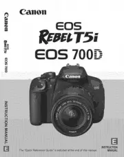Canon EOS Rebel T5i EOS 700D Full 388 Page OWNER 'S INSTRUCTION MANUAL