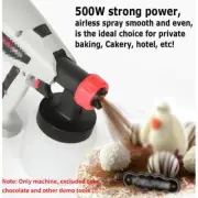 1.3/2.6MM 220V Baking Chocolate Electric Spray Paint Gun Cake Tools Sprayer New