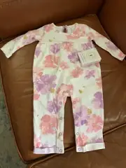 Burt’s Bees Jumpsuit 3/6M 100% ORGANIC Cotton One Piece