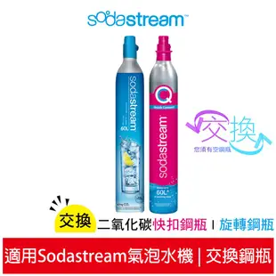 Sodastream 氣泡水機專用 二氧化碳盒裝鋼瓶425g 旋轉鋼瓶 / 快扣鋼瓶 舊換新 補充鋼瓶換購站 恆隆行特約