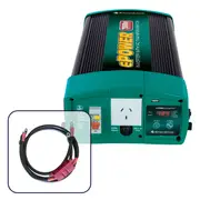 Enerdrive 2000W 24V Pure Sine Wave Inverter and RCD & AC Transfer Switch with DC Cable Pack