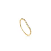 Ania Haie 14kt Gold Magma Diamond Ring