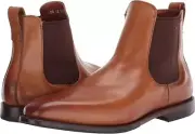 NEW Allen Edmonds "LIVERPOOL" Men's Leather Chelsea Boots 8 D-Walnut FREE Ship!