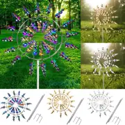 Wind Spinner Outdoor Metal Windmill Large Kinetic Wind Sculpture Yard Art
