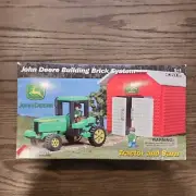 ERTL John Deere TRACTOR AND BARN Building Brick System New Sealed
