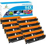 10PK CF294X 94X Toner Compatible With HP LaserJet Pro M118dw MFP M148dw M149fdw