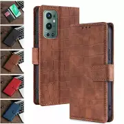 Flip Leather Crocodile Wallet Phone Case For Oneplus 7 8 9R Nord CE N10 N100 5G