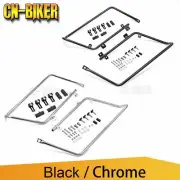Saddlebag Support Mount Brackets For Dyna Fat Bob Street Bob Switchback 08-17