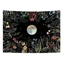 Moonlit Garden Tapestry Tapestry Flower Tapestry Plants Tapestry Tapestry6681