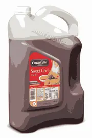 Fountain Gluten Free Sweet Chilli Sauce 4ltr x 1