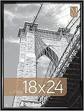 MCS Trendsetter Poster Frame, Black, 18 x 24 in, Single