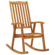 NNEVL Rocking Chair Solid Acacia Wood