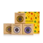 L'OCCITANE EN PROVENCE SOAPS COLLECTIONS QUARTET BODY CARE EXTRA GENTLE SOAPS