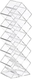 Lipstick Holder - Cosmetics Organiser | Makeup Organiser | Lipstick Organizer | Stackable 16 Slots Acrylic Lipstick Holder | Lipsticks Tower Lipgloss Display Stand | Lip Gloss Storage Box for Girls