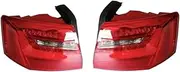 Compatible With For A6 C7 2012 2013 2014 2015 2016 Outer Inner Side Rear Tail Light Assembly Brake Fog Lights Tail Stop Turn Signal Lamp (Inner Left)