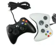 360 Xbox Game Controller Windows PC USB Wired Video Double shock