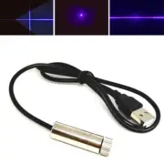 Viole/Blue 405nm 20mW Focusable Dot/Line/Cross Laser Module USB Power Supplied
