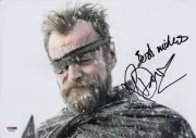 RICHARD DORMER "GAME OF THRONES" INSCRIBED 'BERIC DONDARRION' PHOTO PSA