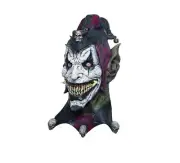 Jesterblin 26931 Jester Goblin Full Head Costume Latex Mask Cosplay Adult One Sz