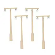 Bachmann Branchline Concrete Platform Lamps (x4) 44-542 OO Gauge Model Railway