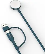 Fast Wireless Charger for Apple Watch Charger Cable -Magnetic and Secure Cable for iWatch Charger Compatible with Apple Watch Charger USB C Series 9 8 SE 7 6 5 4 3 2 1
