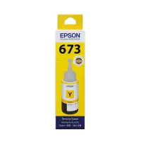 在飛比找Yahoo奇摩購物中心優惠-EPSON T673 T673400 原廠黃色墨水匣