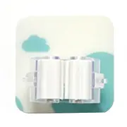 Wall Mount Adhesive Mop Broom Holder Hanger Brush Cleaning Tools Organizer (Single Position)
