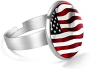[FVQL] Adjustable Ring for Girls, flag