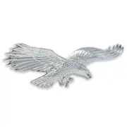TC SPORTLINE 5-INCH 3D FLYING EAGLE STICK-ON EMBLEM DECAL FOR BMW ZERO