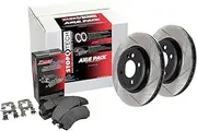 StopTech 937.58011 Street Axle Pack, Slotted, Front 2