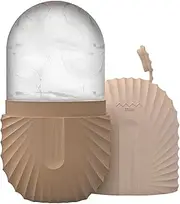 Ice Face Roller - Silicone Roller, Ice Mold Contour, Reusable Cooling Brighten Face Beauty Facial Rollers, Face Massage Tool for Skincare Face Eye Puffiness, Brighten Skin