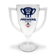 Geelong Cats 2022 Premiers Premiership AFL Trophy Glass