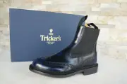 Tricker's Gr 36 3 Stiefeletten Chelsea Boots Schuhe blau NEU ehem. UVP 520 €