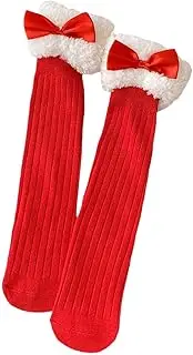 [Vaveren] Knee Socks for Girls Cute Novelty Warm Lay Flat 14.96 inch Winter Socks for Kids