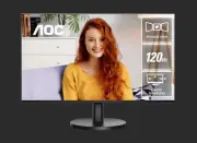 AOC 27" IPS, 1920 1080FHD, 120HZ, 1ms, HDMI x1 1.4, USB-C (DP Alt Mode/65W) x...