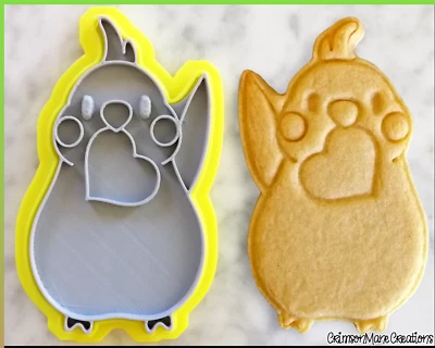 Cockatiel Cookie Cutter Parrot Bird Cute Biscuit Baking Supplies Fondant Tool