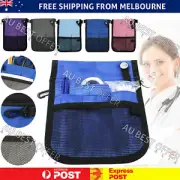 Nurse Pouch Extra Pocket Quick Pick Vet Agecare Waterproof Bag w/ Belt Strap AU