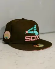 NEW ERA 59FIFTY 5950 CHICAGO WHITE SOX 1983 ASG SIDE PATCH FITTED HAT CAP SIZE 7